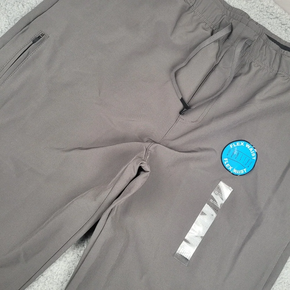 Vector Active Flex Waist Pants Mens‎ XXL Gray Drawstring Athletic Casual